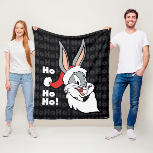 BUGS BUNNY™ Santa "Ho Ho Ho!" Fleece Blanket