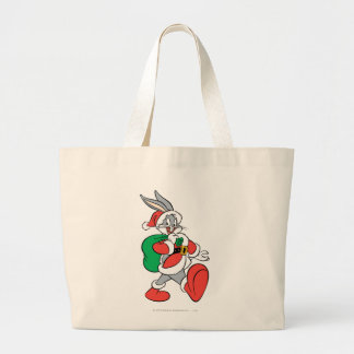 BUGS BUNNY™ Santa Large Tote Bag