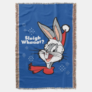 BUGS BUNNY™ "Sleigh Whaaat?" Throw Blanket