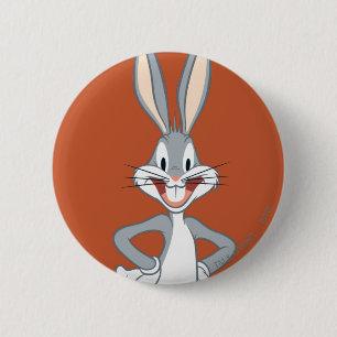 BUGS BUNNY™ Standing 6 Cm Round Badge