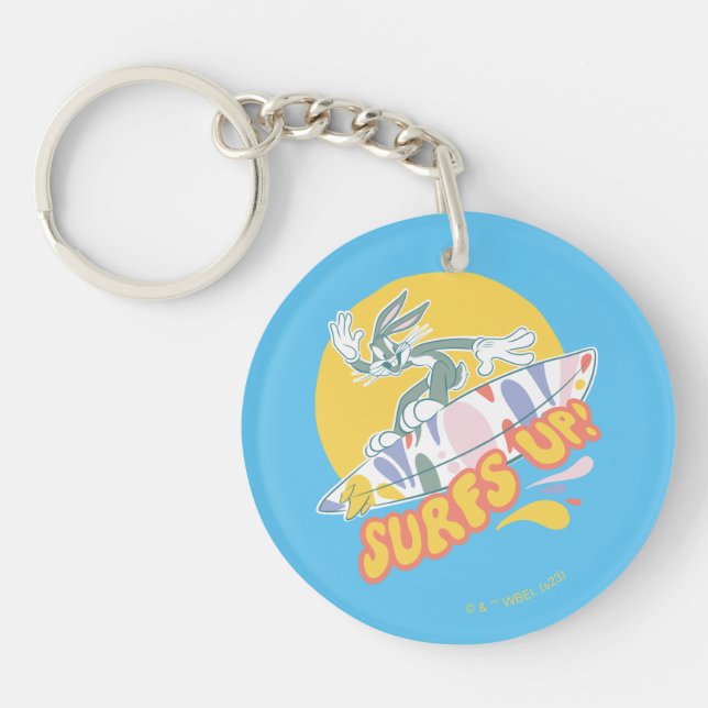 BUGS BUNNY™ - Surfs Up! Key Ring (Front)