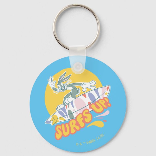 BUGS BUNNY™ - Surfs Up! Key Ring (Front)