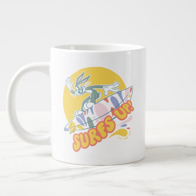 BUGS BUNNY™ - Surfs Up! Large Coffee Mug (Left)