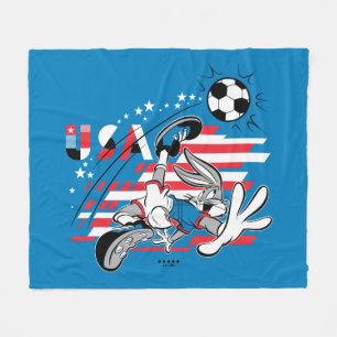BUGS BUNNY™ Team USA Soccer Graphic Fleece Blanket
