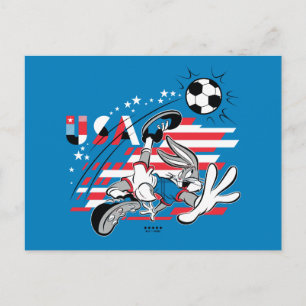 BUGS BUNNY™ Team USA Soccer Graphic Postcard
