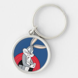 BUGS BUNNY™ Through LOONEY TUNES™ Rings Key Ring