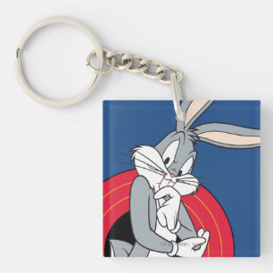 BUGS BUNNY™ Through LOONEY TUNES™ Rings Key Ring