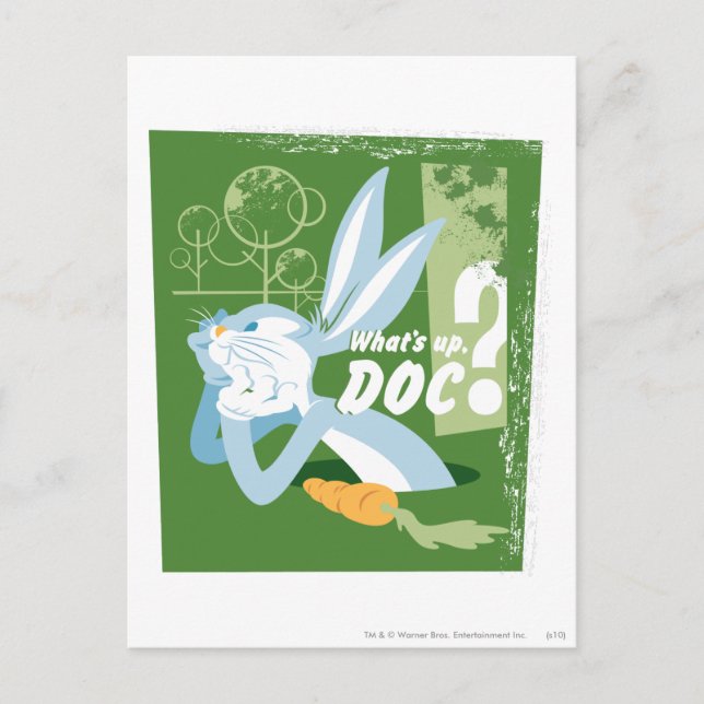 BUGS BUNNY™ What's Up, Doc? Postcard (Front)