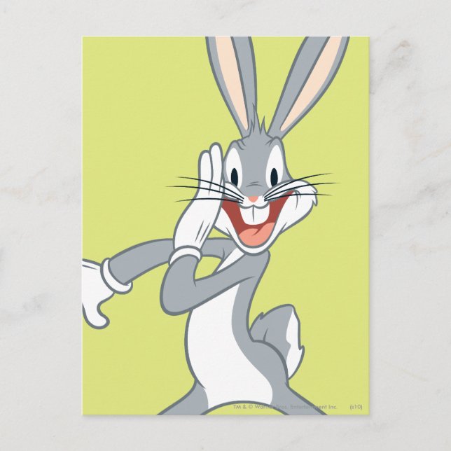 BUGS BUNNY™ Whispering 2 Postcard (Front)