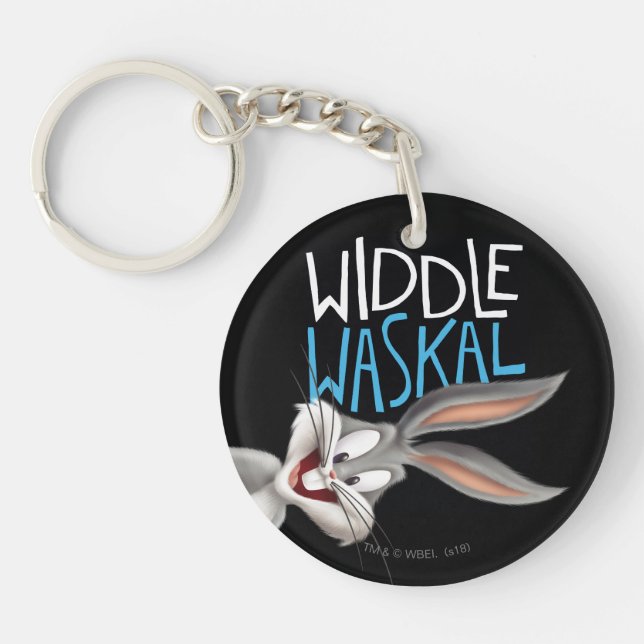 BUGS BUNNY™- Widdle Waskal Key Ring (Front)