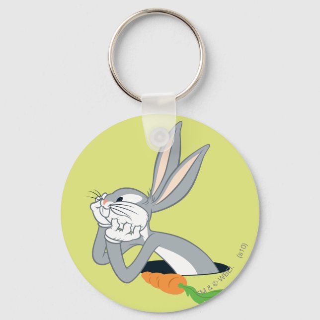 BUGS BUNNY™ with Carrot Key Ring (Front)