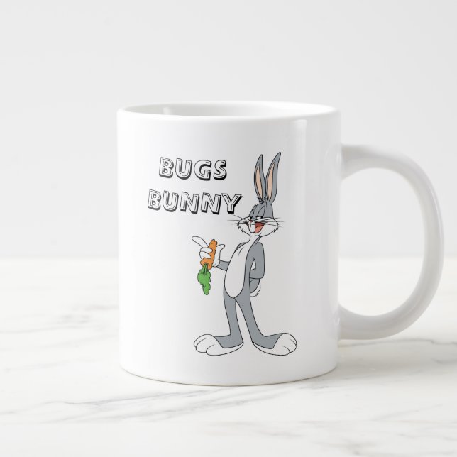 BUGS BUNNY™ With Carrot Large Coffee Mug (Right)