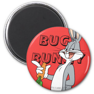 BUGS BUNNY™ With Carrot Magnet