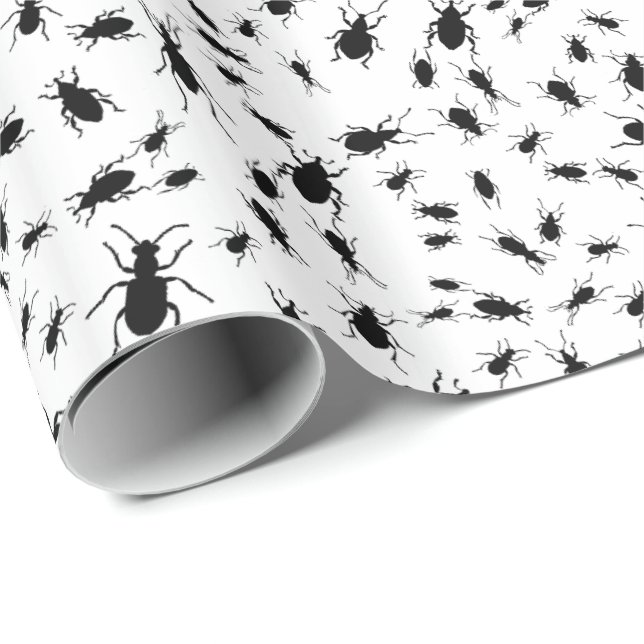 Bugs, Creepy Crawlies Wrapping Paper (Roll Corner)