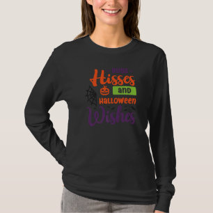 Bugs Hisses Wishes Cute Halloween for men women T-Shirt