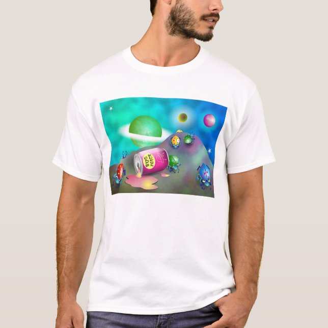 Bugs in Space T-Shirt (Front)