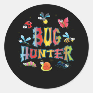 Bugs Insects Ladybug Biologist Entomology Student Classic Round Sticker