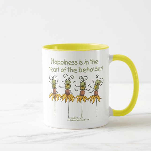 Bugs on Flowers Mug (Right)
