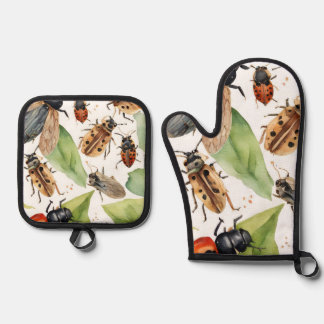 Bugs Oven Mitt & Pot Holder Set