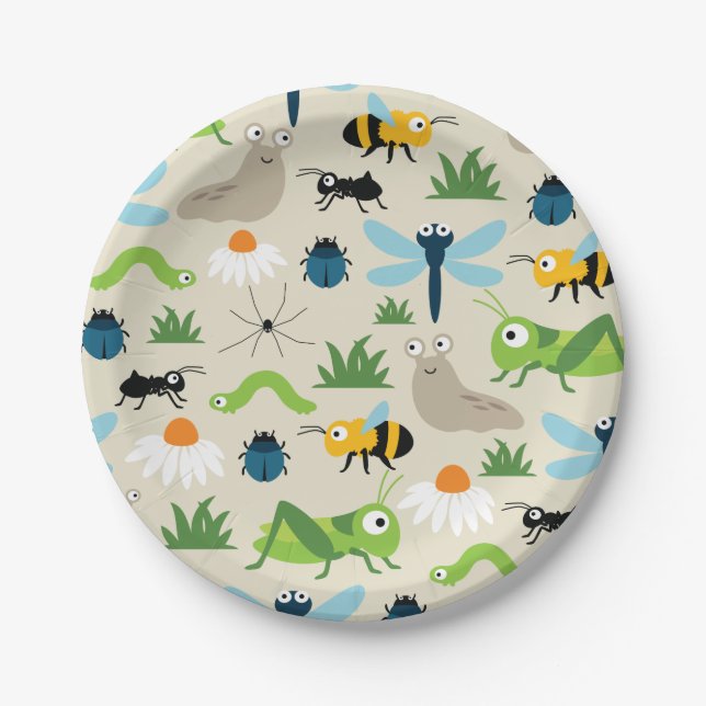 Bugs Paper Plate (Front)