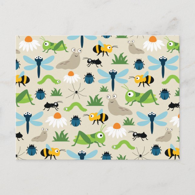 Bugs Postcard (Front)