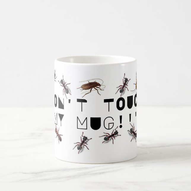 BUGS. ROACHES, BUGGY COFFEE MUG (Center)