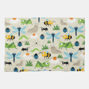 Bugs Tea Towel