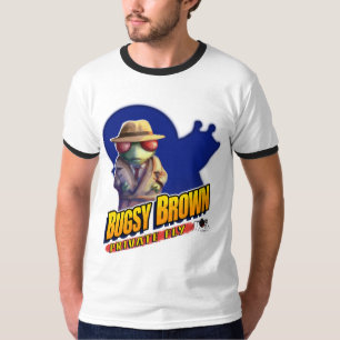 Bugsy Brown drawing ringer T-Shirt