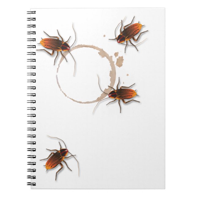 Bugzeez_Icky Sticky Roaches custom Notebook (Front)