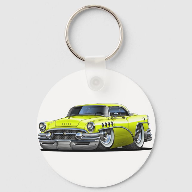 Buick Century Yellow Car Key Ring (Front)