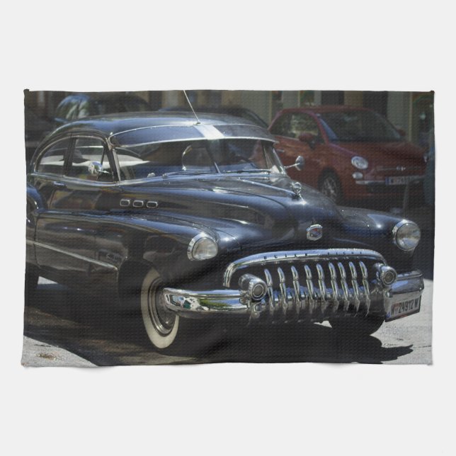 Buick Dynaflow Tea Towel (Horizontal)
