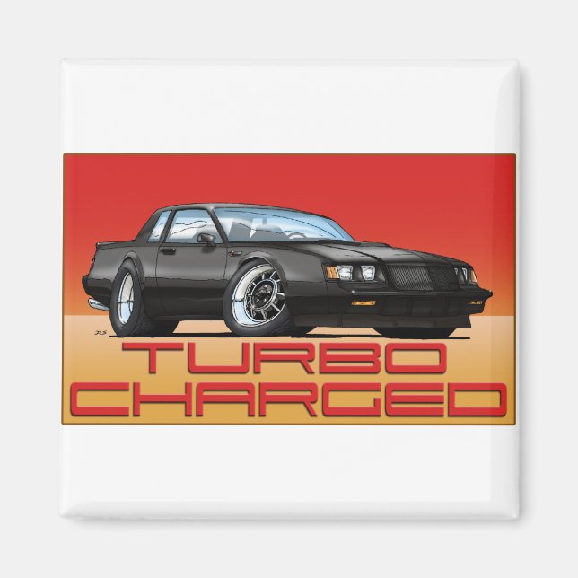 BUICK_GN_TURBO MAGNET (Front)