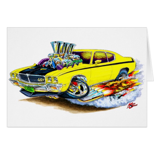 Buick GSX Yellow Car (Front Horizontal)