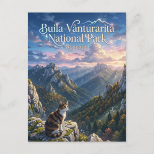 Buila-Vânturarița National Park Romania Postcard
