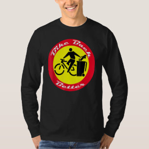 Build Back Better Pump Pedals Not Gas For Bikers & T-Shirt