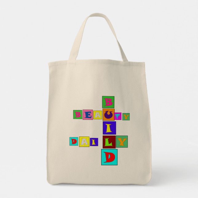 Build Beayty Daily Tote Bag (Back)