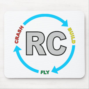 Build Crash Fly RC Mouse Mat
