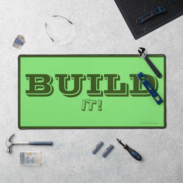 BUILD IT! Desk Mat (Workstation)