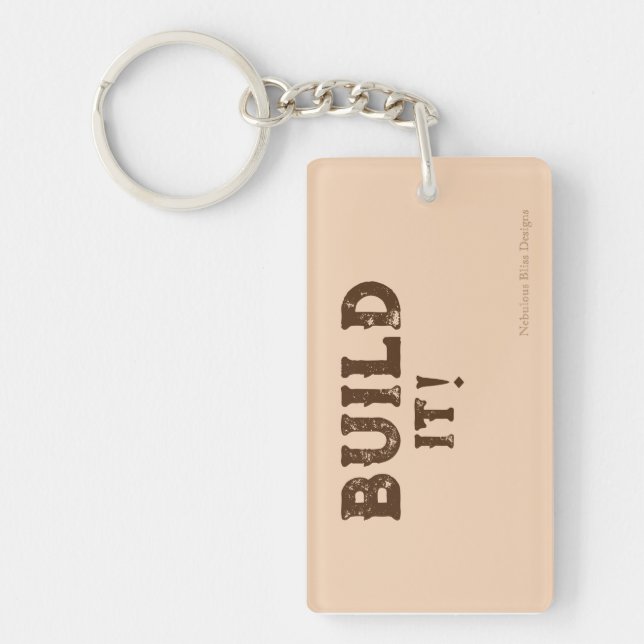 BUILD IT! Key Chain (Front)