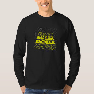 Build Release Engineer Cool Galaxy Job T-Shirt
