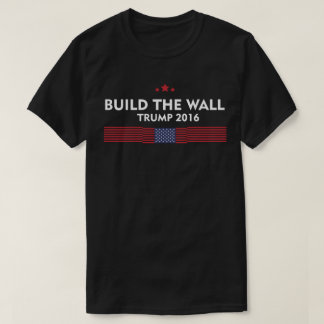 Build The Wall Trump 2016 T-Shirt