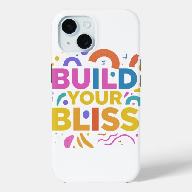 Build Your Bliss Case-Mate iPhone Case (Back)