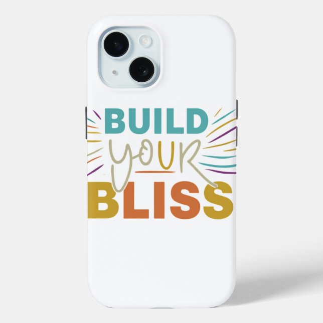 Build Your Bliss Case-Mate iPhone Case (Back)