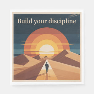 Build Your Discipline Napkin