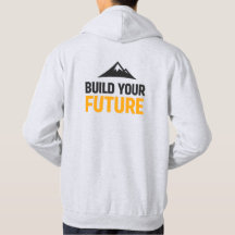 Build Your Future Minimalist Motivational Hoodie