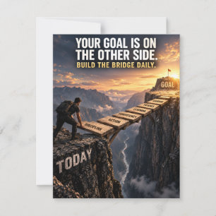 Build Your Success Bridge Card