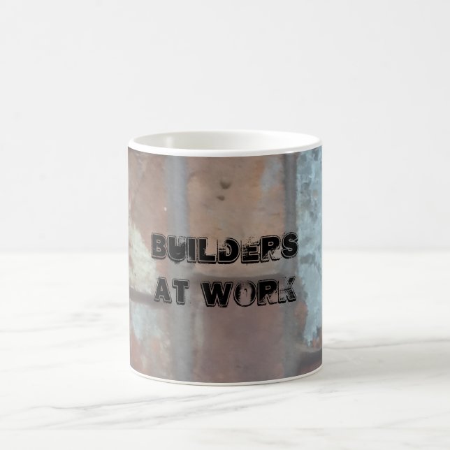 Builders at work mug (Center)