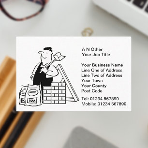 Builders & Building Services Business Card