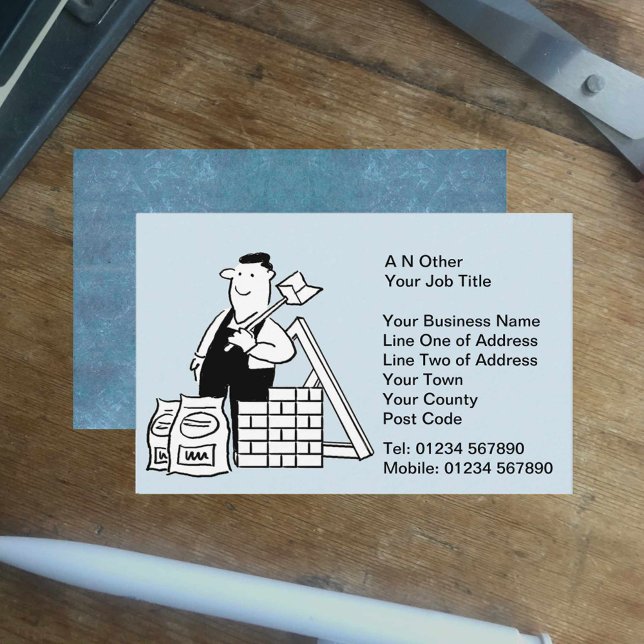 Builders & Building Services Business Card (Creator Uploaded)