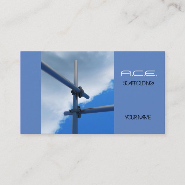 Builders/Construction Business Card (Front)